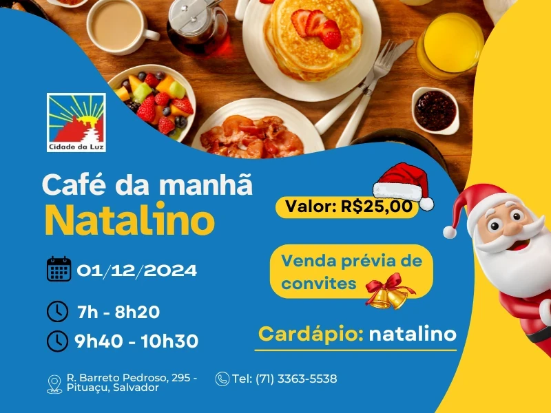 Café da Manhã Natalino 