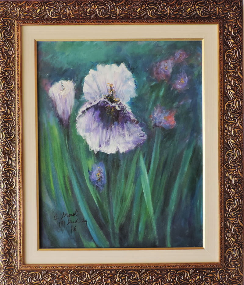 Claude Monet - Flor de Iris - CM019-17