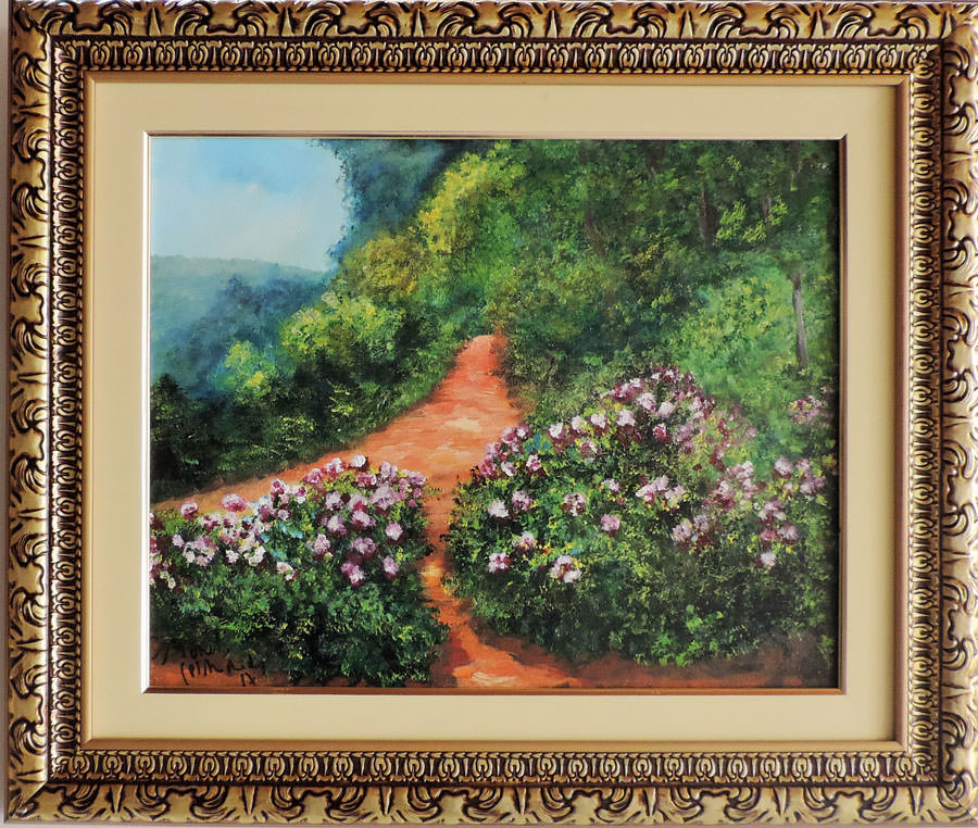 Claude Monet - Caminho das flores - CM025 -17