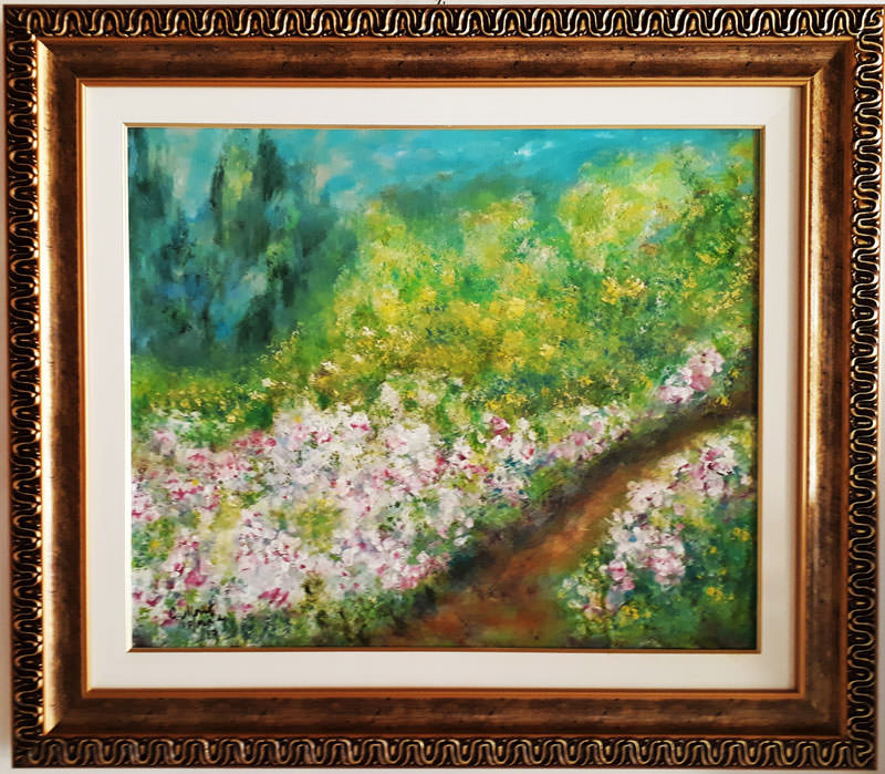 Claude Monet - Caminho das flores - CM026 -17
