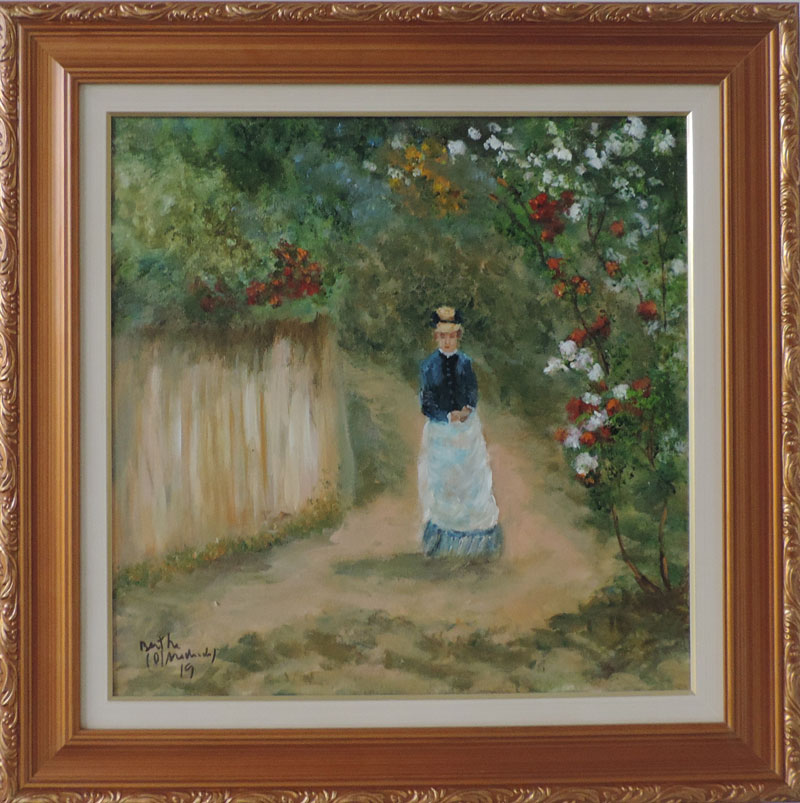 Berthe Morisot - Passeio no campo – BM012-19