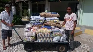 Campanha Natal Solidário da Cidade da Luz entrega alimentos para instituições beneficentes