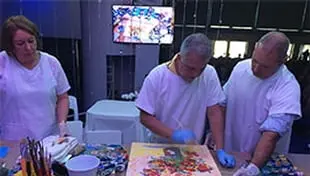 José Medrado faz palestra e pintura mediúnica em Centro Espírita de São Paulo