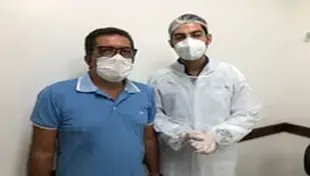 Este é Dr. Arlan Caetano, Dentista Cirurgião voluntário do Ambulatório Dr. Bezerra de Menezes, na nossa Cidade da Luz, faça como ele, seja voluntário também.