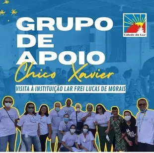Visita do Grupo Chico Xavier 