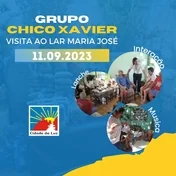 No dia 11/09/23 o Grupo Chico Xavier esteve no Lar Maria José 