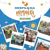 No sábado do dia 23 de Setembro, A escola Municipal Carlos Murion e as crianças da Evangelização participaram do Desfile de abertura da primavera.
