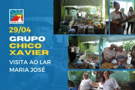 No dia 29/04/24, o Grupo Chico Xavier saiu para mais uma ação solidária. Foram visita ao Lar Maria José.