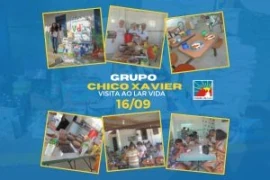 No dia 16/09/2024, a Caravana Chico Xavier fez uma visita especial ao Lar Vida.