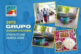 Caravana Chico Xavier visita o Lar Maria José - 29.12.2025