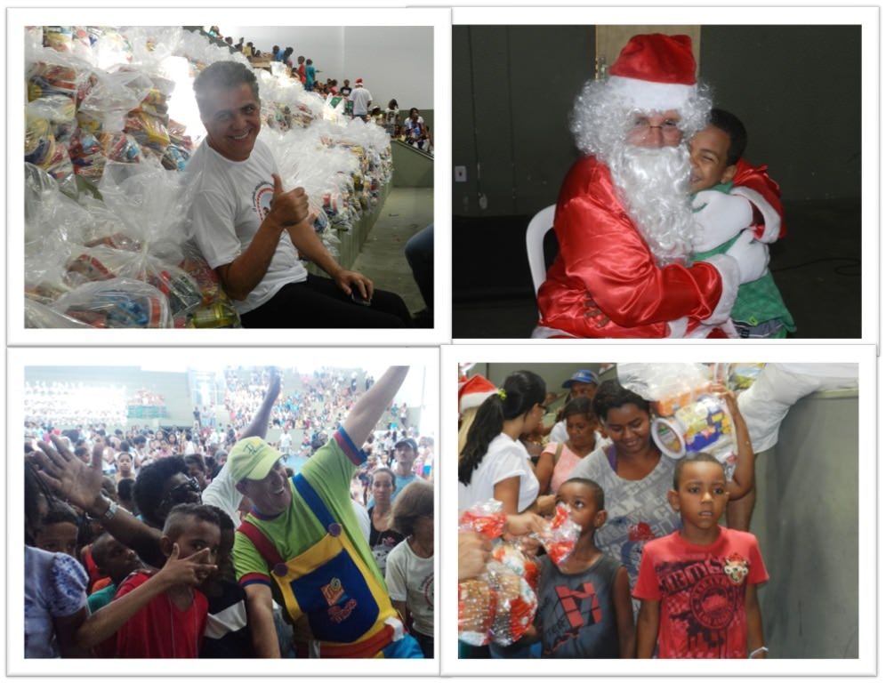 Cidade da Luz realiza grande festa de Natal para assistidos