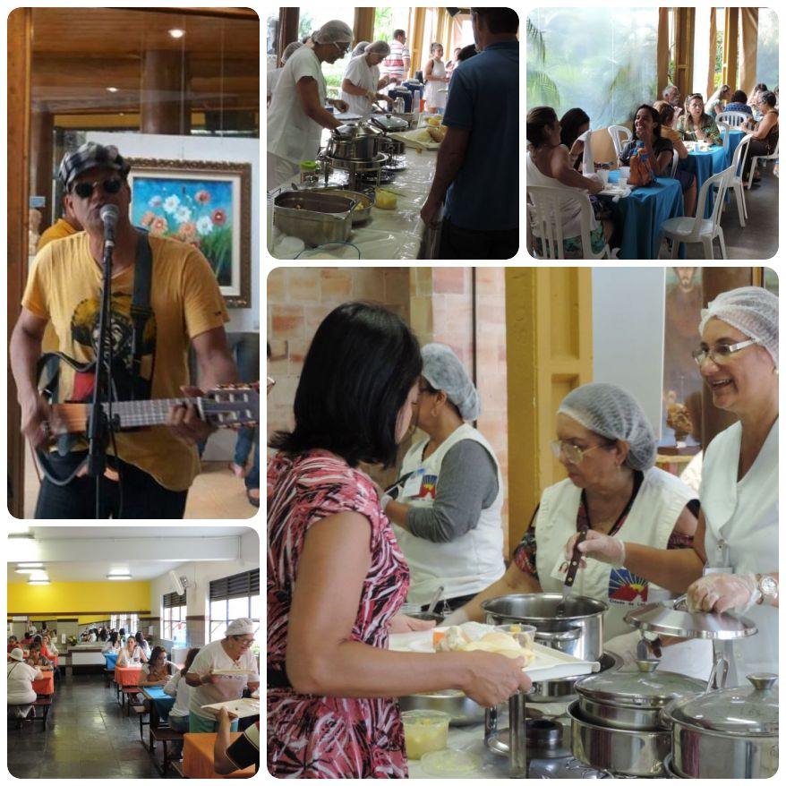 Café da manhã beneficente abre o mês de abril na Cidade da Luz