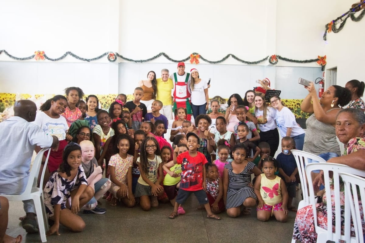 Cidade da Luz celebra mais um Natal de união com os assistidos pela Instituição